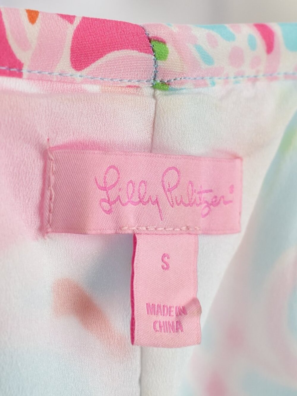 Lilly Pulitzer Jellies Be Jammin Silk Mini Dusk Dress - S - Picture 8 of 8